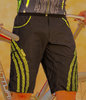 Bike Shorts Baggy Enduro, schwarz-grün