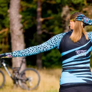 Killertaler Damen Radtrikot Lipari kurzarm, Rückseite — handgefertigt in Burladingen