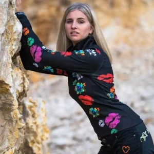 Killertaler Damen Radtrikot Sardinien langarm — handgefertigt in Burladingen