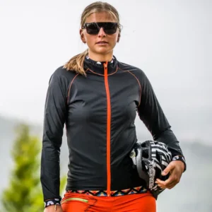 Killertaler Damen Windjacke Etna schwarz — für Mountainbike, Rennrad und Tour, handgefertigt in Burladingen